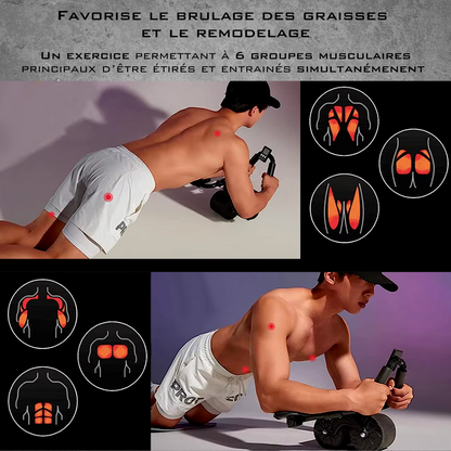 Appareil d'entrainement pour abdominaux et muscles du haut du corps